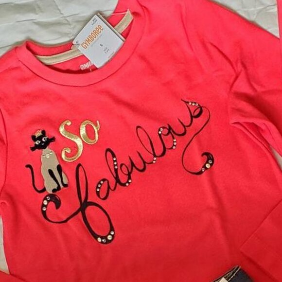 NWT Gymboree Gap Lot Girls 5T Fall Winter Lot Outfits Jeans Sets Outfit Bundle - Picture 3 of 12